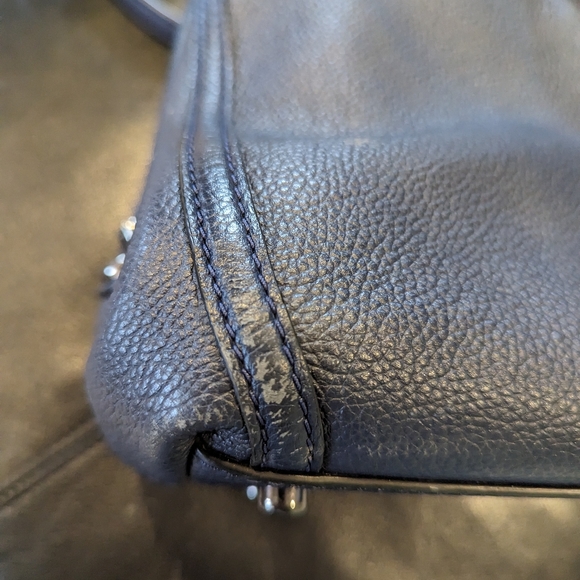 Coach Purse/Bag Dark Blue - Picture 5 of 7